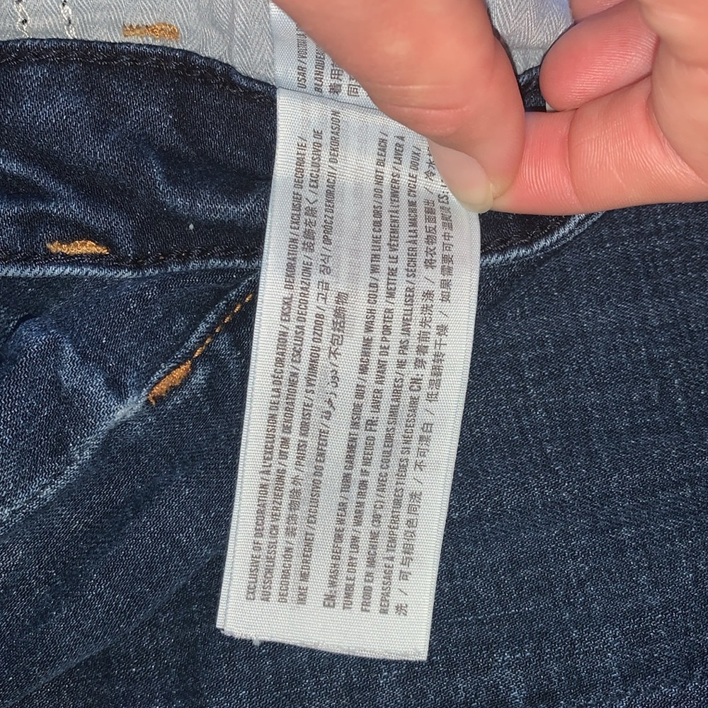 Abercrombie & Fitch super skinny jeans size 2R - Picture 4 of 6